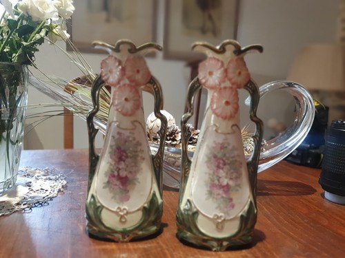 Jolie paire vases anciens - jolie,