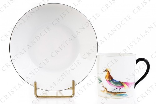 Tasse café oiseau vi - à, l'oiseau