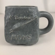 Weird Doudou Mons Ritual Ducasse Belgium Mug RARE Vintage
