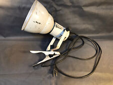 Vintage 1960s/70s Antique Large LITA Clamp Lamp Removable Reflector