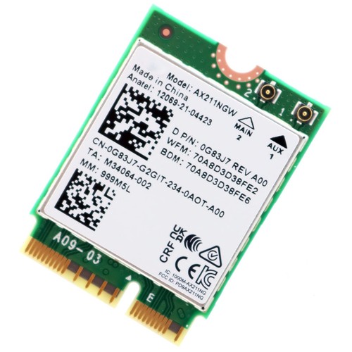 Carte wifi intel ax211ngw - carte,