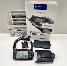 Motorola StarTac ClipOn Organizer 1.0 W/Accessories Vtg Collector or Prop Tested