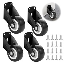 Lot de 4 roulettes de portail