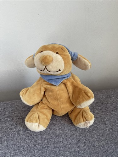 Grand doudou chien beige - grand,