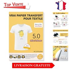 Papier Transfert Brillant A4 -