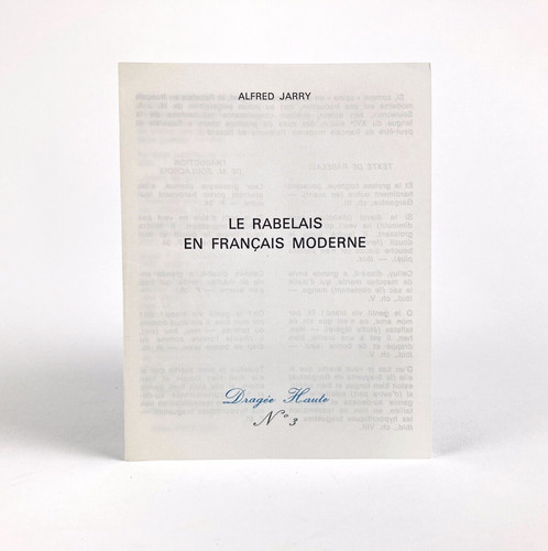 Alfred jarry rabelais en - alfred, :