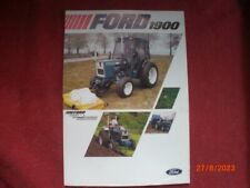 FORD 1900 MICRO TRACTOR ADVERTISING BROCHURE
