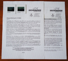 AC Schnitzer Press Release S3 3.2 Cabriolet (BMW M3) E46 - RARE - Excellent