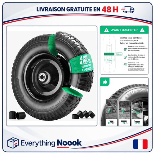 Roue brouette increvable - roue,