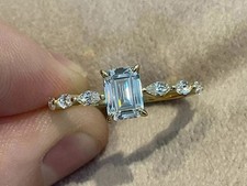 Bague de mariage diamant