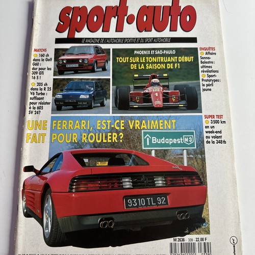 Sport auto 1990 339 - auto,