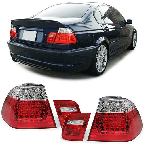 Feux arriere led rouge clair - feux,