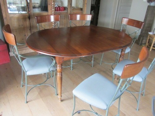 Table salle manger louis - table,