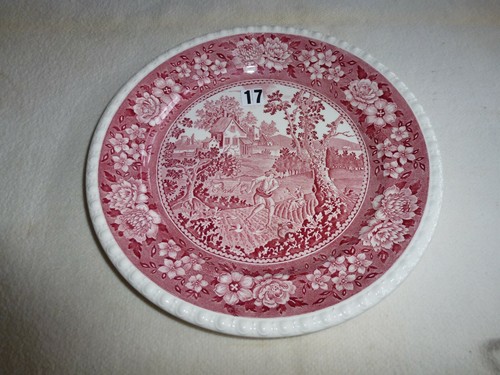 Ancienne assiette plate - ancienne,