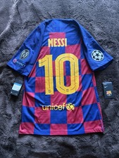 Maillot officiel fc Barcelone 2019/2020 Vapor match taille M Messi neuf Adulte