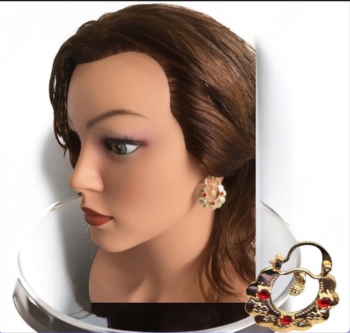 Paire boucles d - boucles, d'oreilles