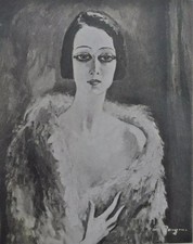 Kees Van Dongen: Woman in Fur