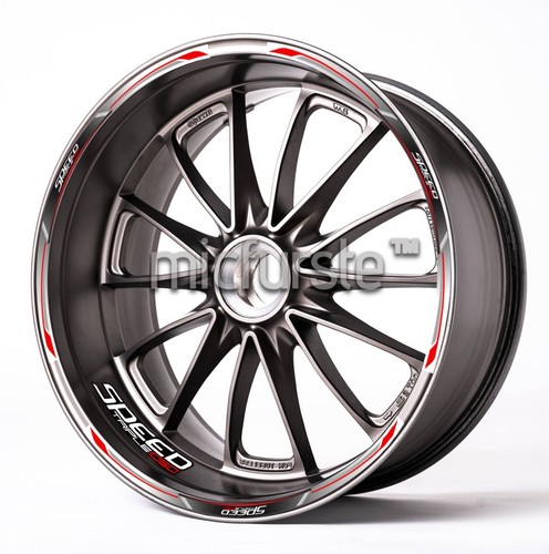 Autocollants roue moto - roue,