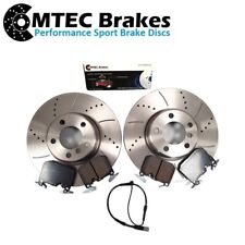 BMW M135i M140i M235i M240i Frein Avant Disques Mtec Coussinets & Capteur Usure