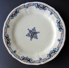 Ancienne assiette faience Gien