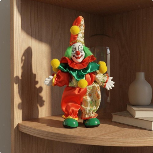 Poupée clown céramique - clown,