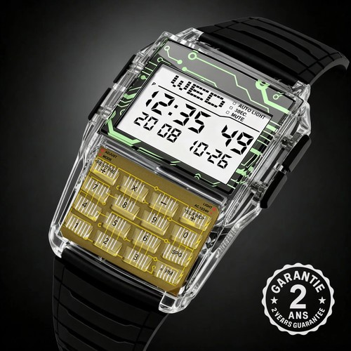 Montre homme calculatrice - montre,