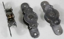 3 Antique Small Rope Pulley Bell House