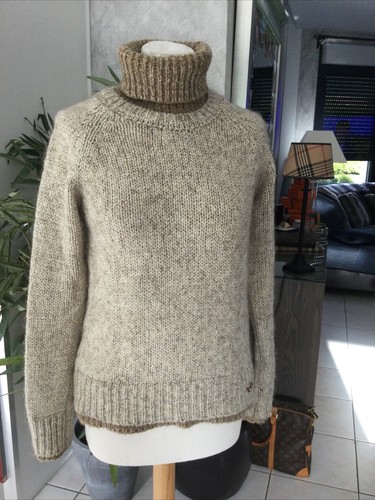Pull col roulé superdry - pull,