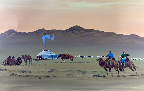 Gouache vue présumée - présumée, la