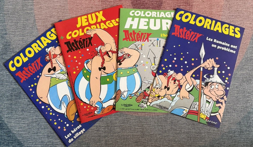 Asterix albums coloriages - asterix,