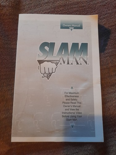 Slam man instructions manual - slam,