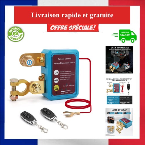 Coupe circuit batterie - circuit, 12v