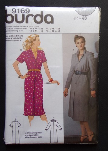 Patron burda 9169 femme - patron,