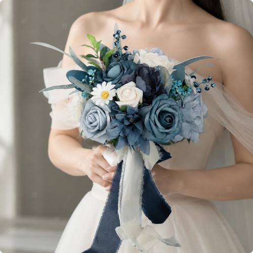Bouquet mariée artificiel - de,