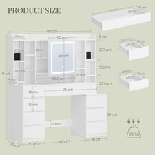 Coiffeuse avec Miroir et