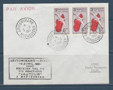 Madagascar enveloppe 1er vol