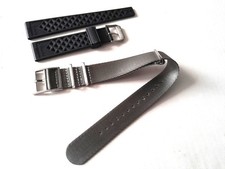 Aquastar 2 bands 20mm - satin