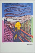 Andy Warhol * Le Cri * 57 X 38