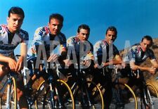 Photo De Presse Vintage Cyclisme, Mapei Quick Step, 1999, Tirage 18 X 25 Cm
