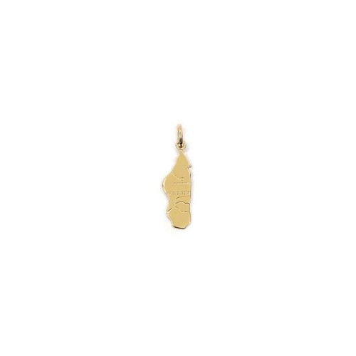 Pendentif carte madagascar - pendentif,