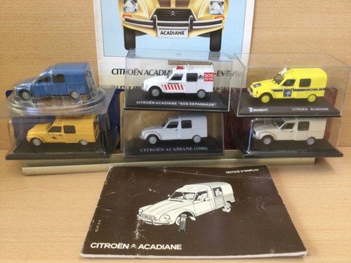 Lot miniatures citroën - de,