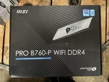 MSI Pro B760-P Intel Pro WiFi