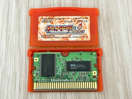 Pokemon rouge feu nintendo - pokemon,