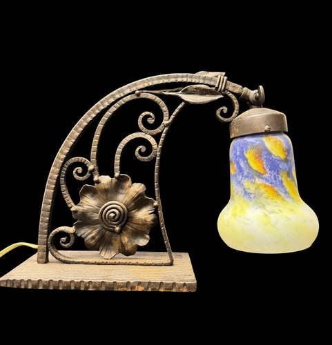 Lampe table art déco - art,