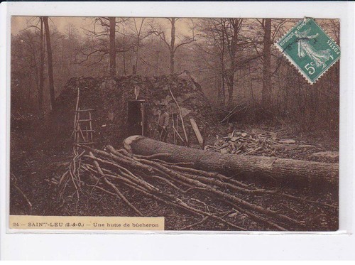 Saint leu foret - saint-leu-la-foret:, hutte