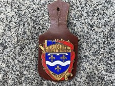 Sapeur Pompier INSIGNE LOIRET, U.D.S.P, dos strillé Arthur bertrand Paris 