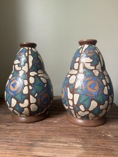 PAIRE DE VASES ANCIENS ART