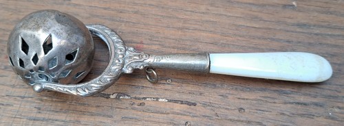 Ancien hochet alpaga première - hochet,