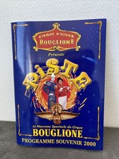 ancien programme cirque