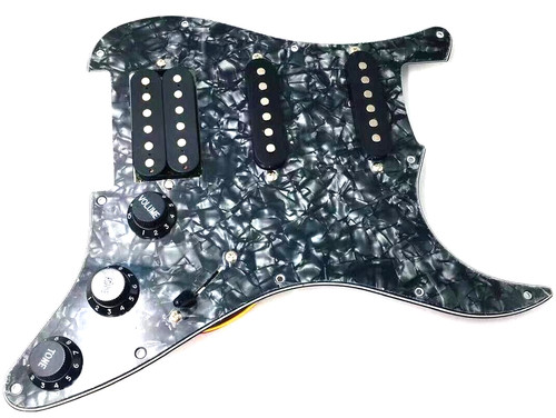 New pickguard hss loaded - pickguard,